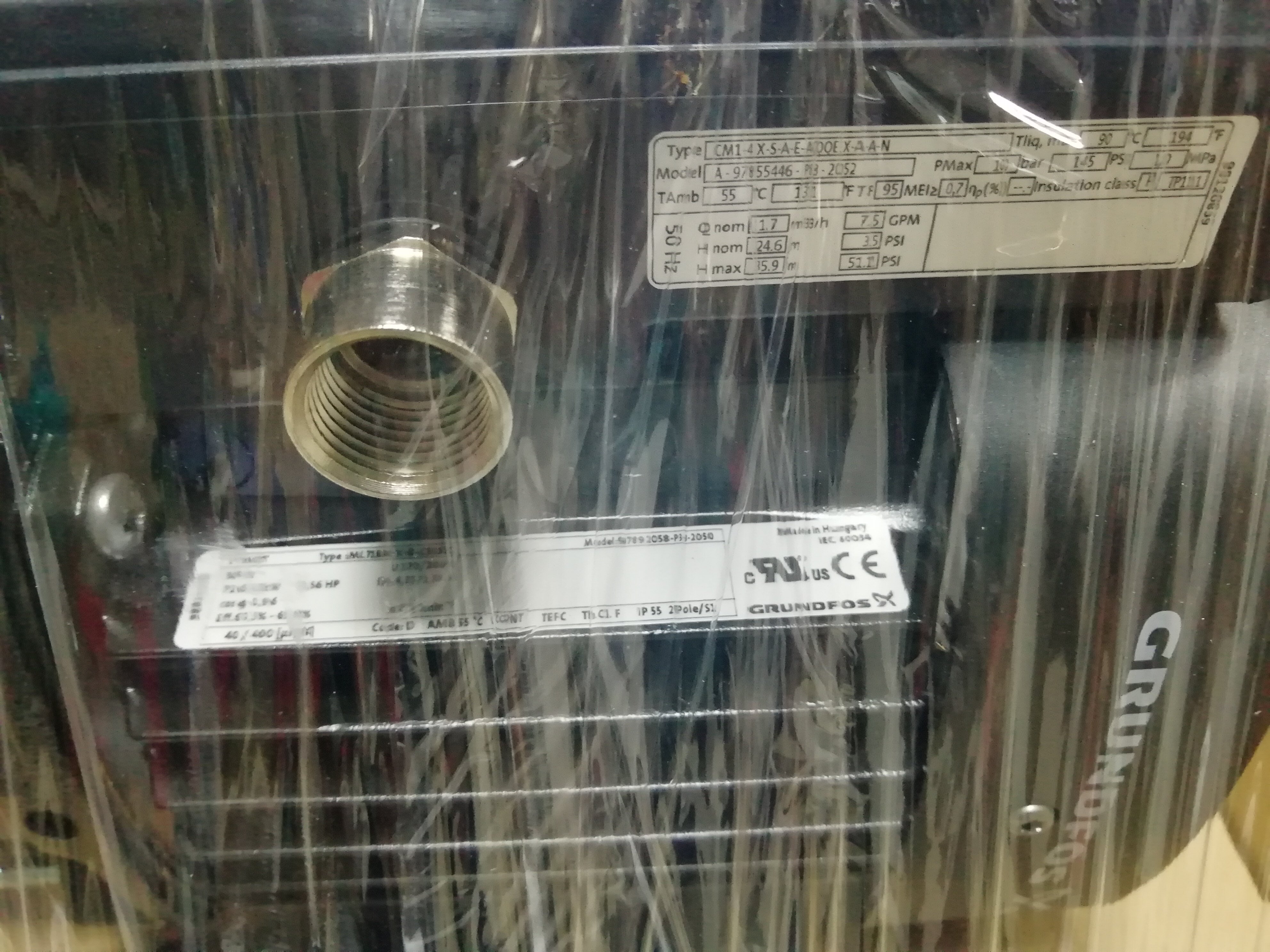 Salt water pump 359986