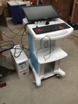 Medical workstation trolley wheeled computer trolley colposcopy transcranial casing ABS plastic trolley