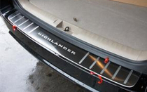 09 10 11 12 Hanlanda rear board special backboard stainless steel tail door modified decoration parts