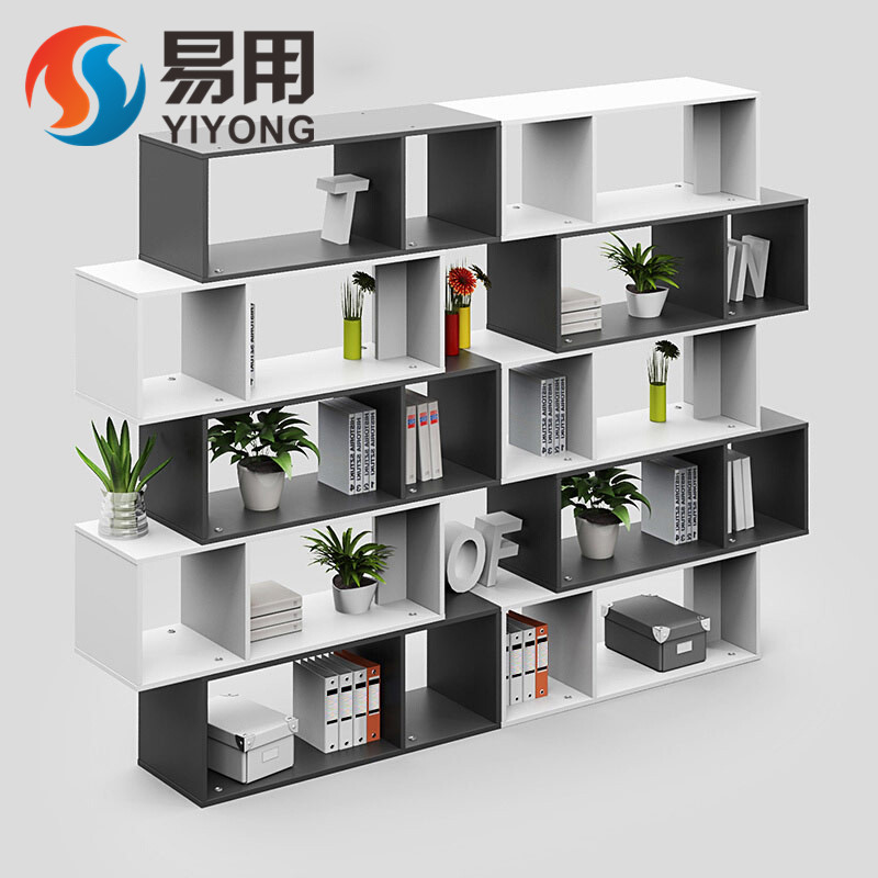 Office screen partition shelf display cabinet collection decoration multi-layer creative bookshelf