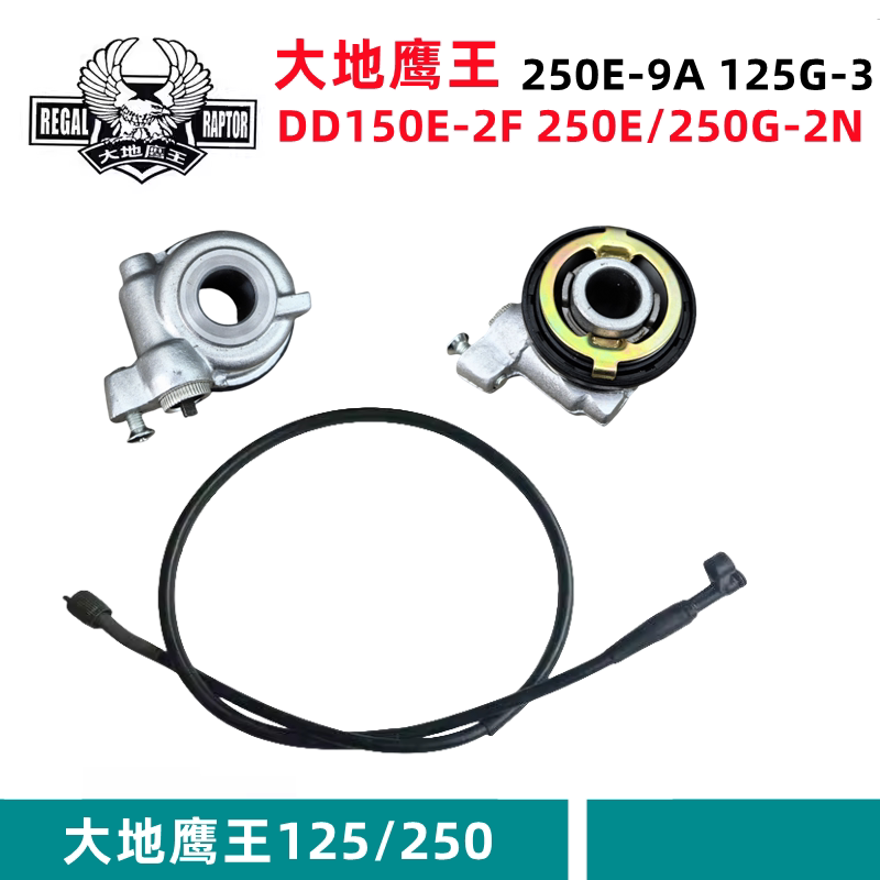 Счетчик пробега мотоцикла Earth Eagle King DD150E-2F H250G-2N3N E-9AC с турбонаддувом Изображение 1