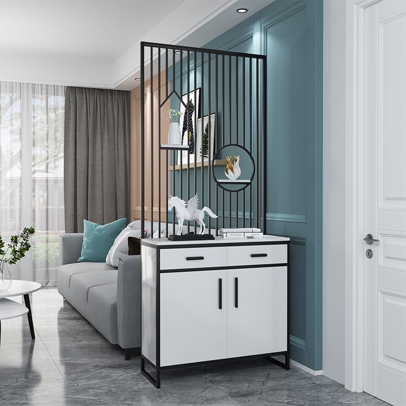 Light and luxurious closing cabinet with drawer integrated into the door-door cabinet Living room Compartment Room Compartment Room Cabinet screen Decorative Cabinet