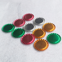 Characteristic creative bottle cap hand-customized color beer bottle cap DIY jewelry material accessories pendant bottom price