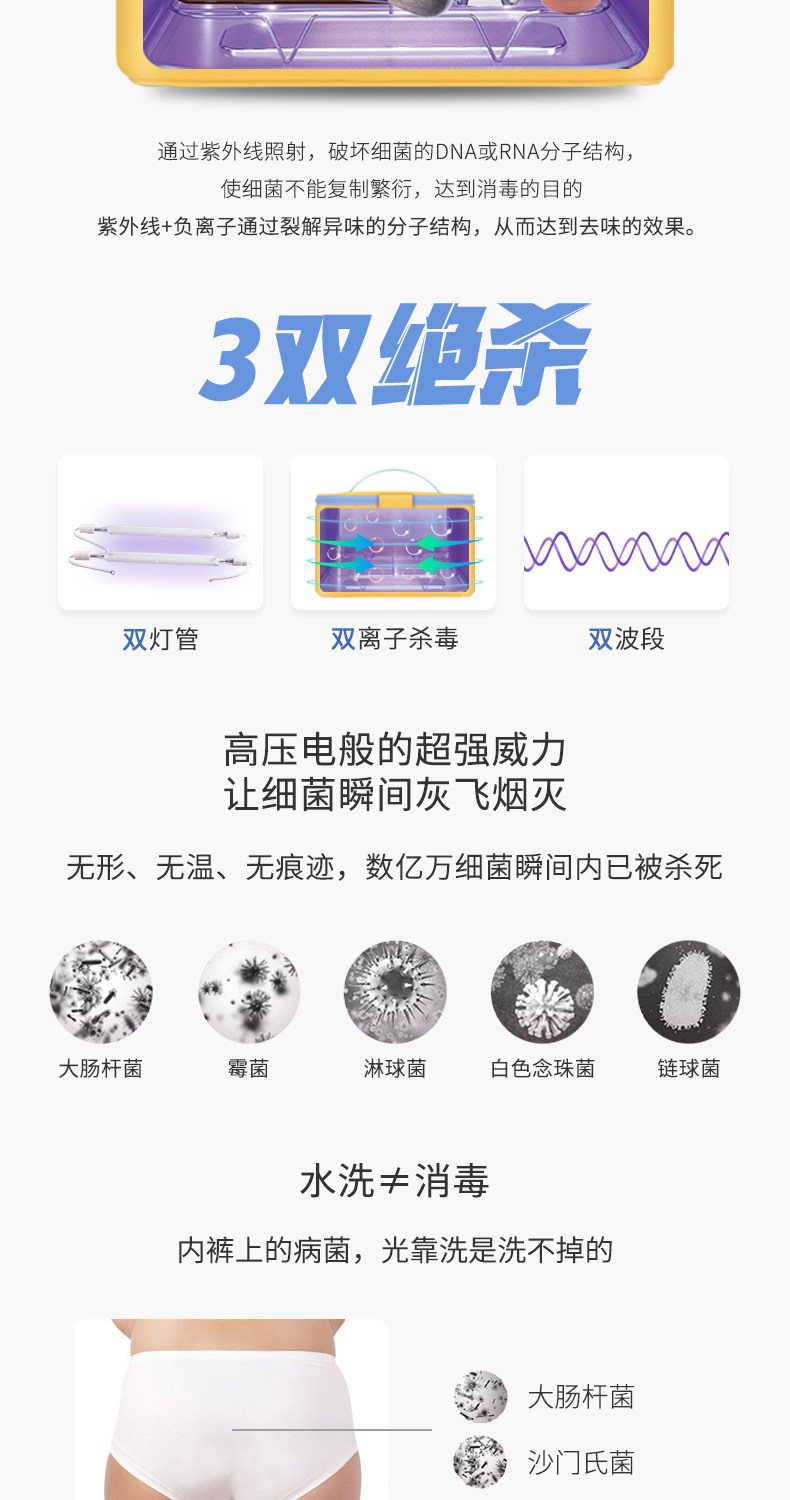 Meinkind 紫外线消毒包 密闭消毒袋 图6