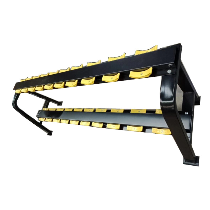 Fitness Room Commercial Large Double Layer Triple Layer Horizontal Dumbbells Shelf Men's Home 6 Pairs 10 Pay Dumbbells Containing shelf