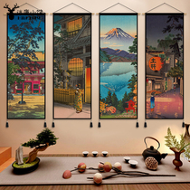 Day Style Fabric Art Hanging Painting Residence Wine House Decoration Painting Bedroom Dining Room Book Room Tapestry Dorm Room Background Wall Cloth Hanging Cloth