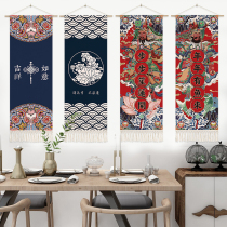 Chinese tapestry hand-woven lace tassel cloth art hanging painting sofa background wall decoration painting meter box cover painting