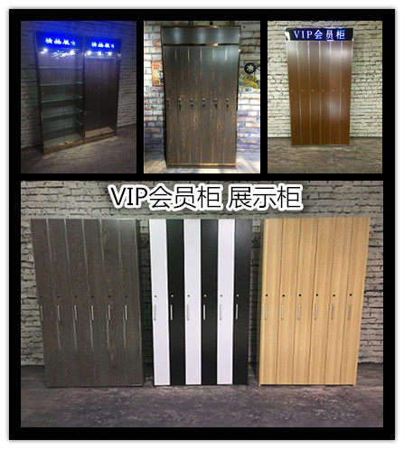 Billiard Hall Member Cabinet Club Cabinet VIP Member Cabinet Club Jewelry Display Cabinet Iron Club Cabinet Manufacturer Straight