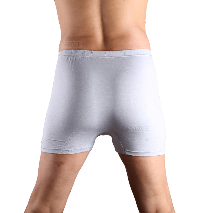 Quần lót nam kích thước cực lớn Quần boxer nam phẳng chân cộng với phân bón cộng với bó hoa lớn của quần béo 11X quần lót nam tam giác