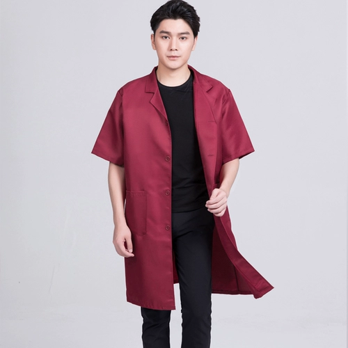 Модная пылезащитная крышка подходит для мужчин и женщин, нагрудник, дышащая летняя одежда для работы, облегающий крой, короткий рукав