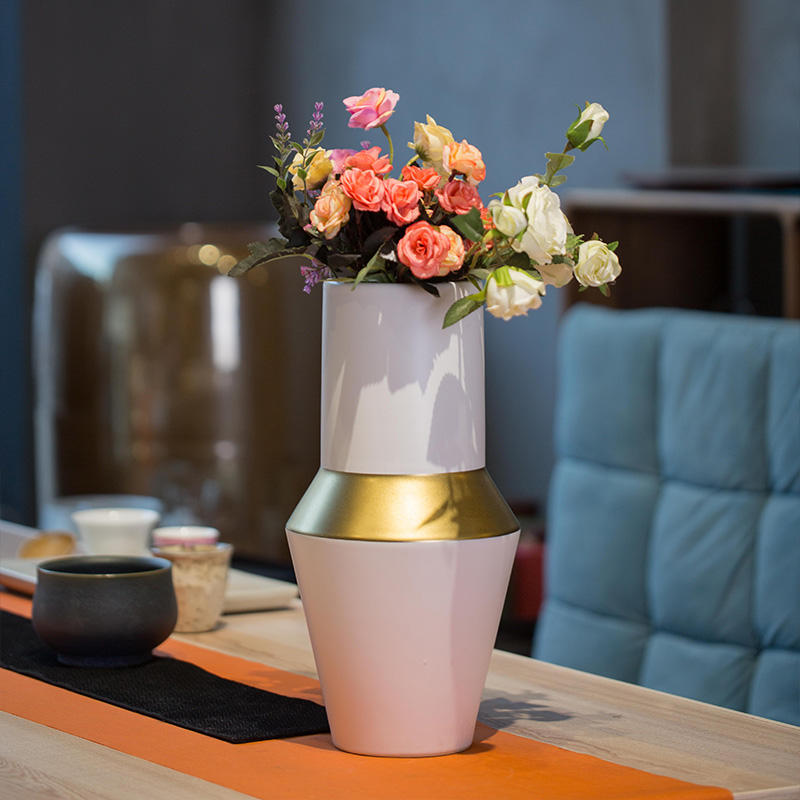 Nordic floret bottle furnishing articles wind dried flowers adornment flower arrangement sitting room table, TV ark, household ceramics decoration ideas