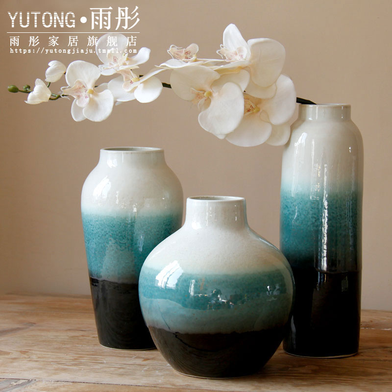 Jingdezhen ceramic manual variable flower ceramic water raise household act the role ofing is tasted furnishing articles ceramic vases, flower arranging flowers