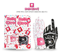 KT猫女士新款高尔夫手套 时尚防滑防嗮 高尔夫手套 GOLF GLOVE