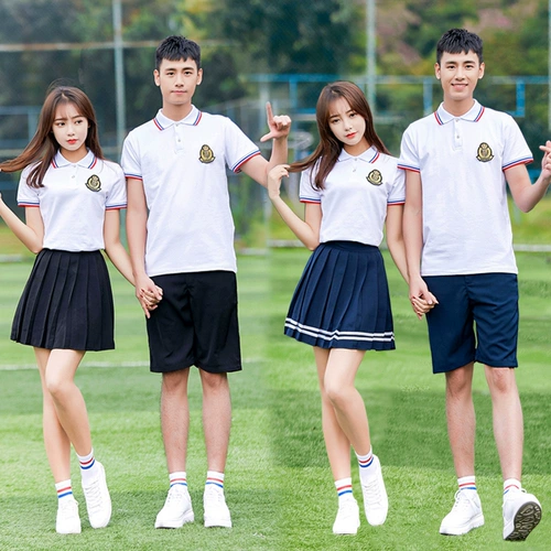 Форма, комплект для школьников, летняя спортивная юбка