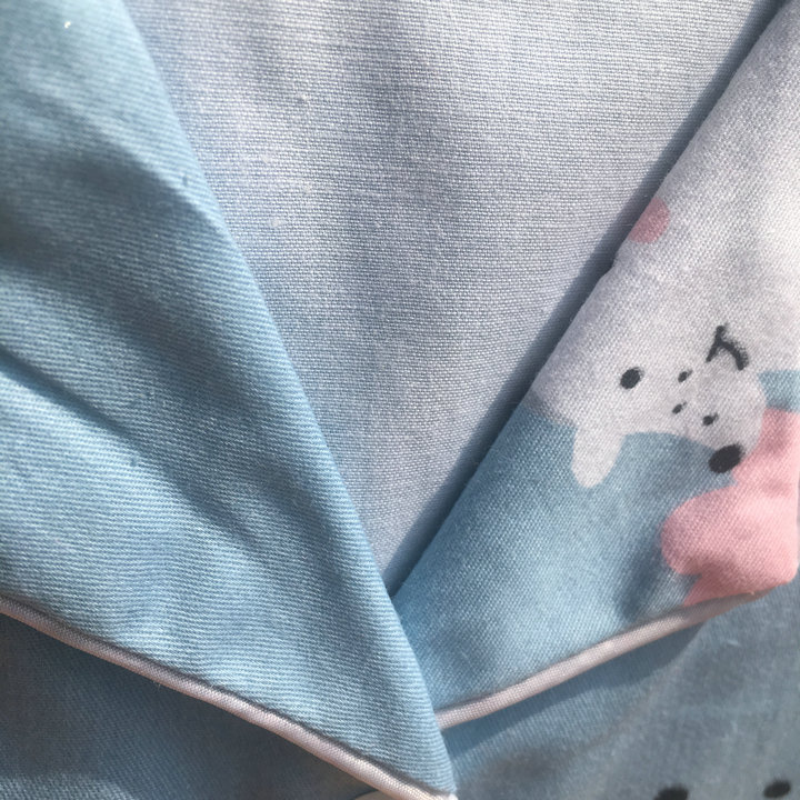 Mùa xuân và mùa thu mỏng phụ nữ dài tay dệt bông cotton bộ bông twill kích thước lớn dịch vụ nhà mẹ nhà may đồ bộ đẹp