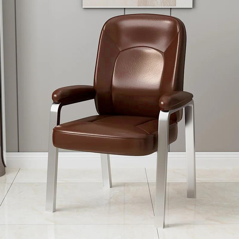 Coffee brown sponge model [durable technical leather? Sedentary waist protection]