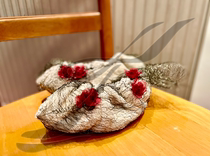 Pick up - figure skating soft knife cover Costen style thorn rose stubborn and proud red rose