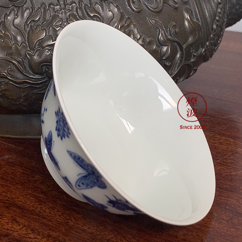 Those hidden up porcelain jingdezhen sleep mountain dream butterfly sample tea cup bowl cups