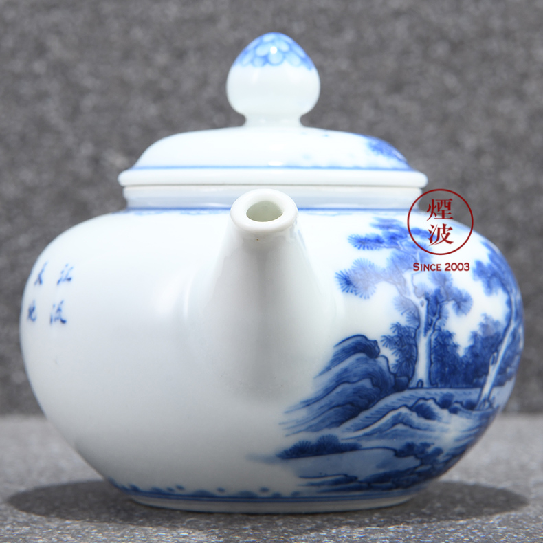 Jingdezhen ancient jun lesser RuanDingRong built in the han river jams lesser CiHu teapot