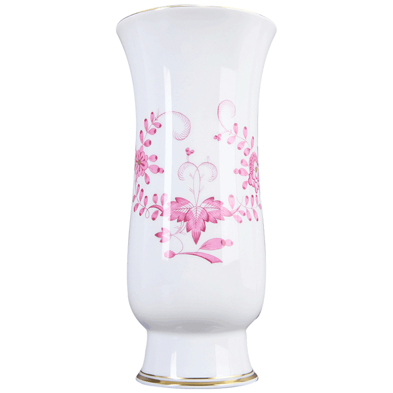 Germany mason mason meisen new clipping porcelain powder India flower vase home furnishing articles 170 mm