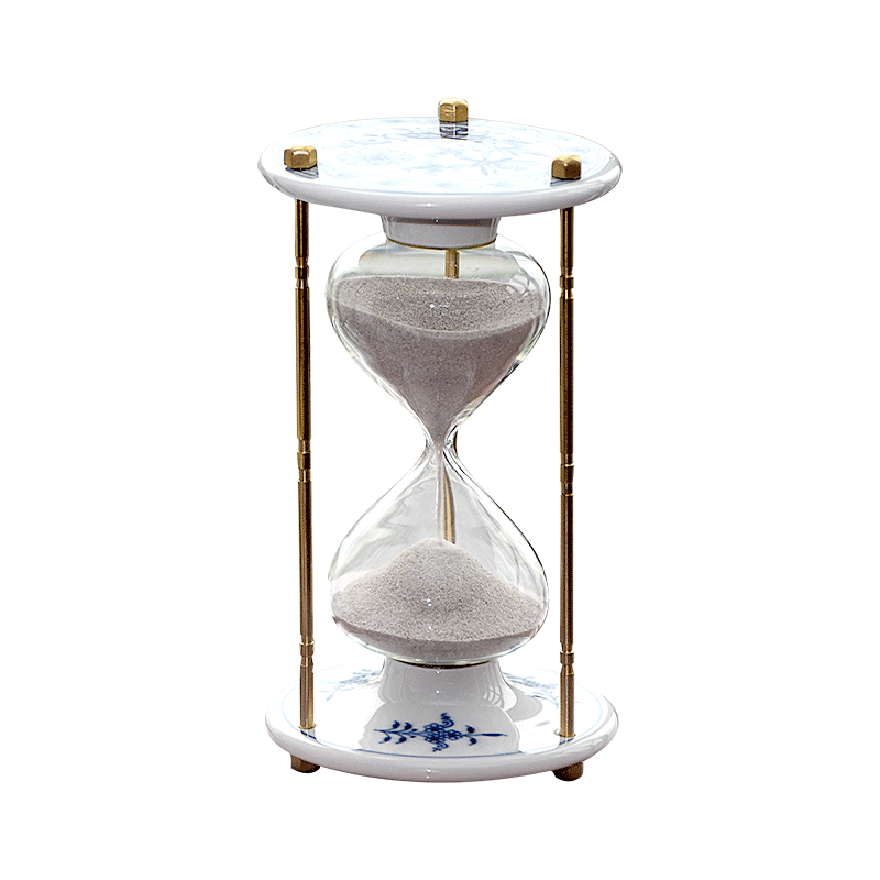 German MEISSEN porcelain mason classic blue onion series hourglass creative home furnishing articles