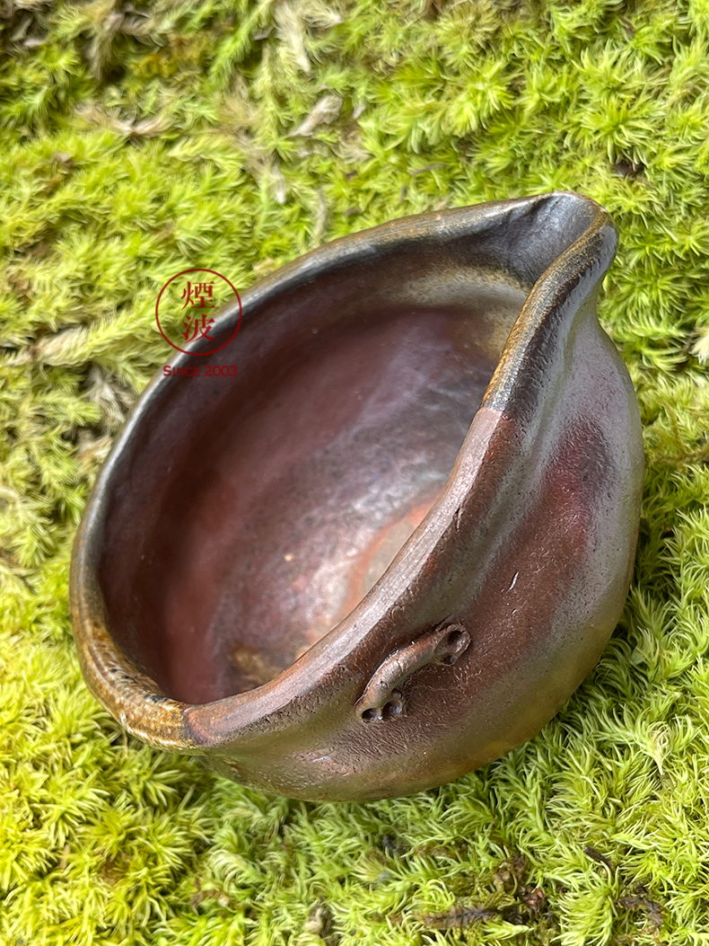 Japanese national treasure case before 焼 world yamamoto TaoXiu firewood wonderful vitrified til glaze red soup cold justice