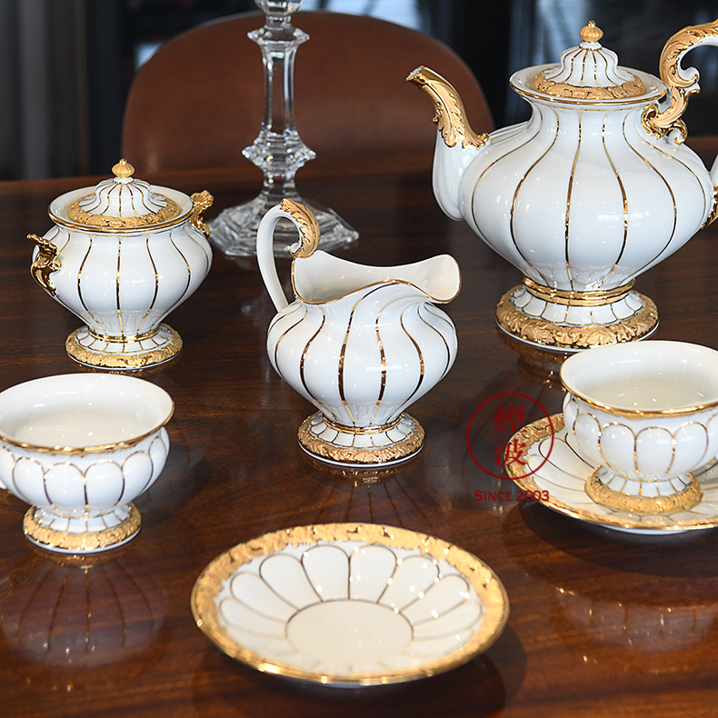 German MEISSEN porcelain mason X - ray Form pure white see colour coffee pot of coffee cup coffee set suits for