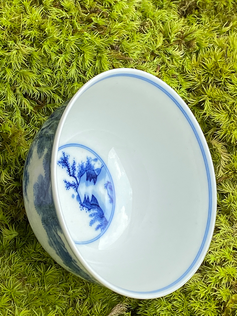 Jingdezhen lesser RuanDingRong made lesser taibai panasonic drinking Chinese tea cups