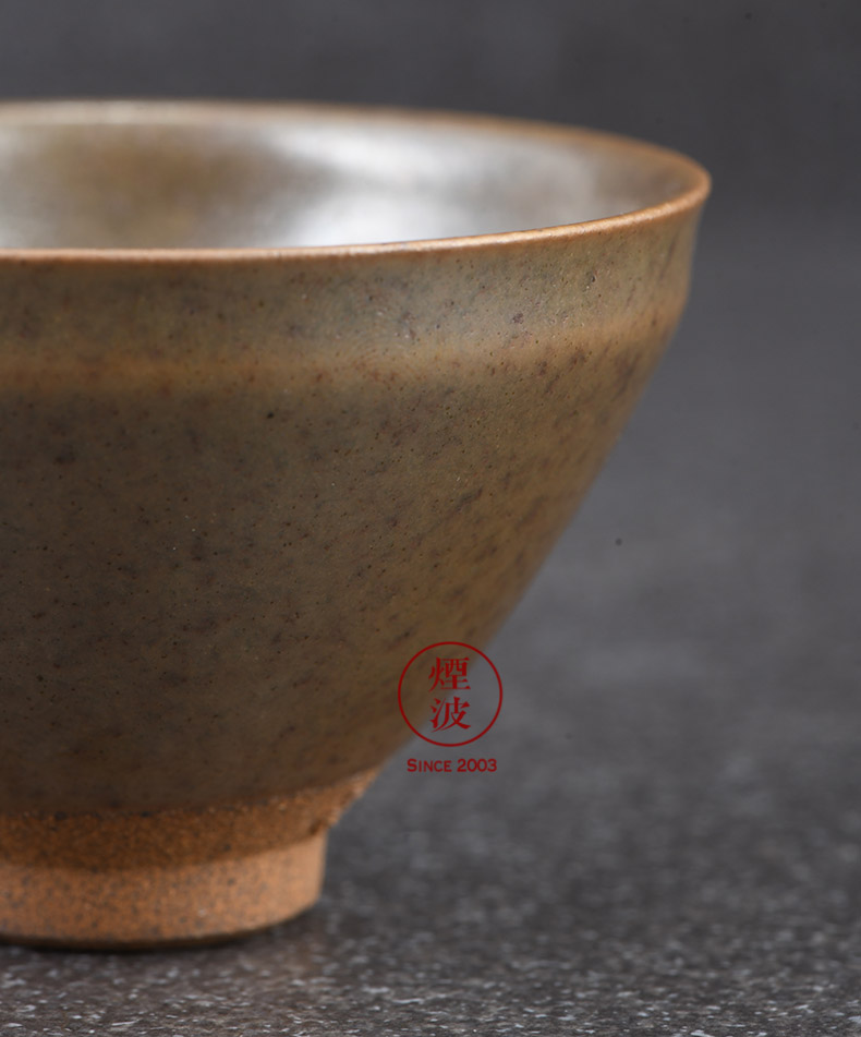 Japanese pottery master expedition persimmon temmoku glaze cup just yao getting built light tea master cup single cup tea cups