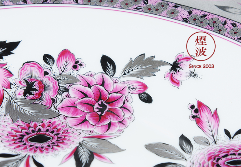 German mason MEISSEN meisen porcelain set limit to work the new color made the wind plate plate