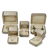 Высококлассная матовая полиуретановая коробочка для хранения, обручальное кольцо, браслет, ожерелье, подарочная коробка, китайский стиль