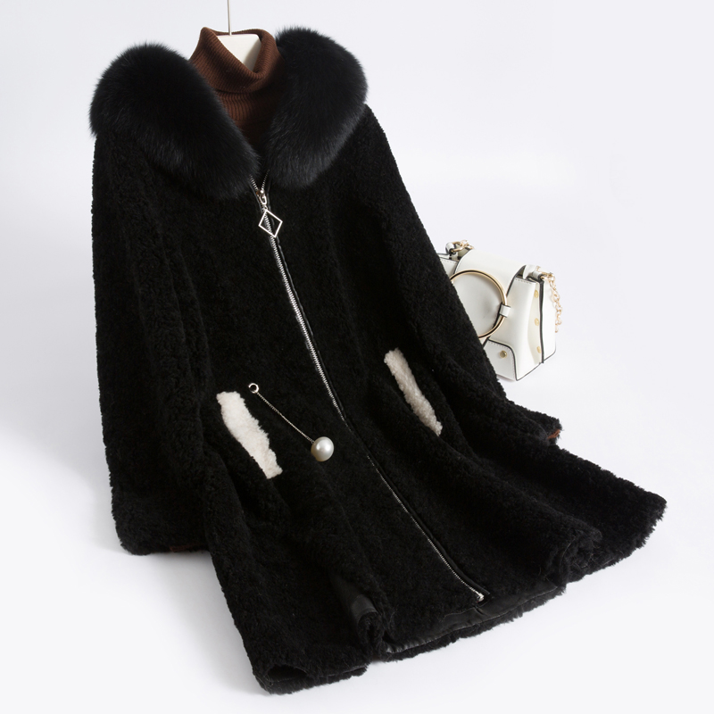 Manteau de fourrure femme VATICAN - Ref 3174652 Image 5