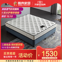 Zunbin Latex Mattress 1 8m Coconut Palm Padded Simmons Home 1 5 m Double Hard Soft Mattress Spring Brown Pad