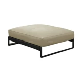 Минималистичный кожаный диван, подставка для ног для домашнего использования, воловья кожа