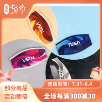 Mirror with TUSA Japanese original Bottling Scuba Diving Free Diving Universal Magic Stick Elastic Hair Protection Band Anti-Nip Hair