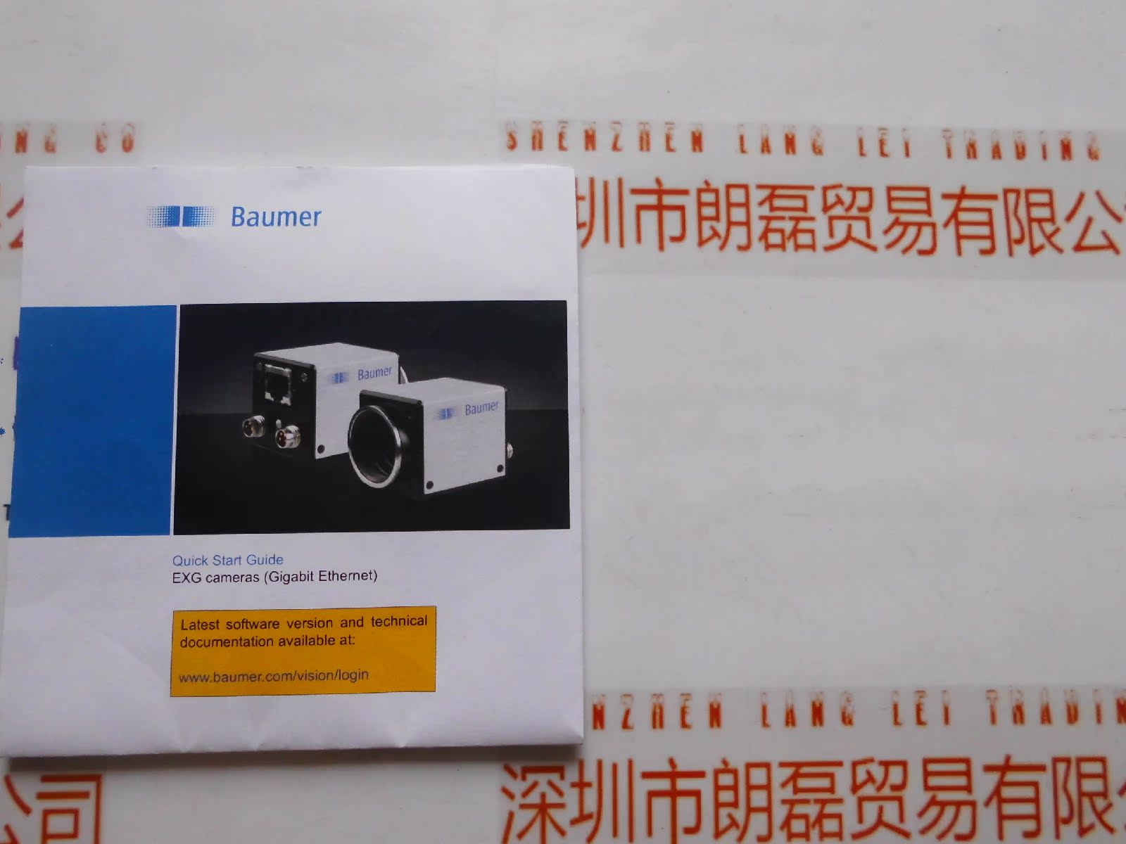 Germany BAUMER BAUMER Industrial Camera EXG50C