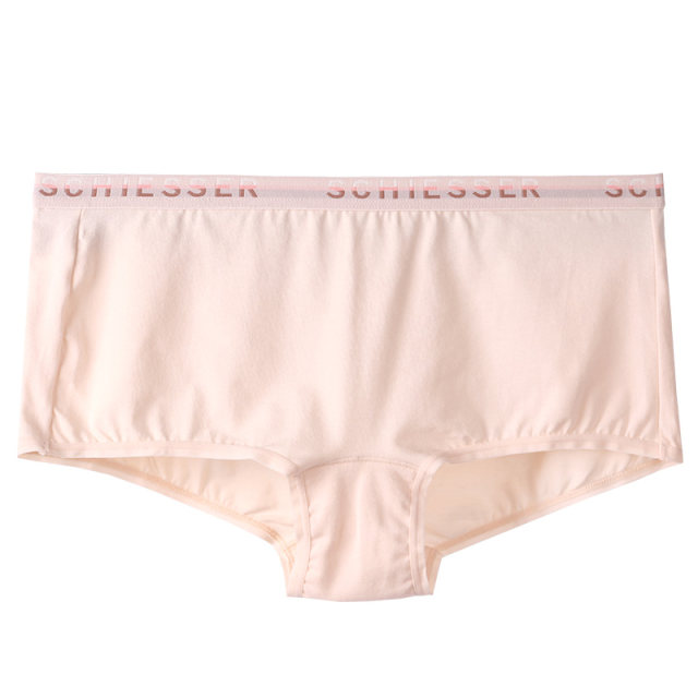 2 pack ເຍຍລະມັນ Shuya underwear ຝ້າຍບໍລິສຸດຂອງແມ່ຍິງກາງ-ສູງແອວສັ້ນ Shumei ຝ້າຍສີແຂງ boxer briefs