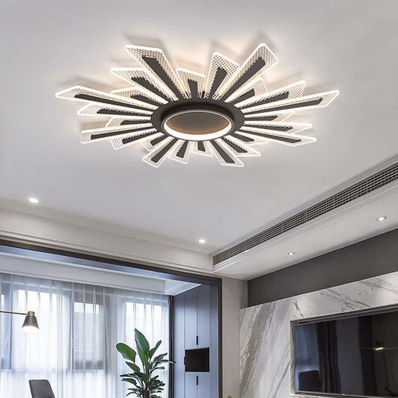 Lamps Modern minimalist living room lamp atmospheric home hall bedroom lamp designer LED ceiling lamp 2022 new