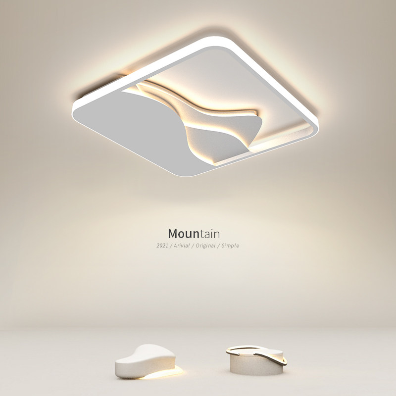 LED suction light briefing minimalist modern atmosphere home living room light book house bedroom light creative personality bedroom ceiling lamp