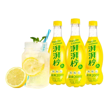 【来伊份】湃湃柠柠檬苏打气泡水450ml*15