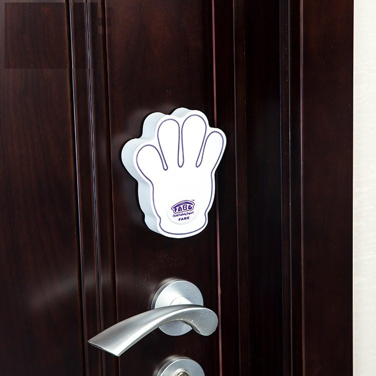 New Children's Safety Gate Card Baby's anti - clamping hand block creative thickness wind - proof small hand security door file