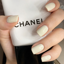 Yogurt white nail polish milky white 2022 new autumn and winter show hand white milky white nail polish glue