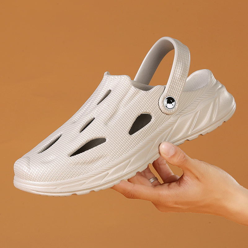 Tt&Mm/Toms Open-Toe Clogs Cloud-Like Summer Beach Non-Slip Casual Sandals for Men