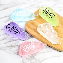 Weather forecast bottle cloud water drop creative gift weather forecast barometer net red ins girlfriend girl gift