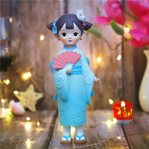 Day style and wind girl doll swing piece and doll handicraft delivery little girl birthday gift 9-year-old companion gift