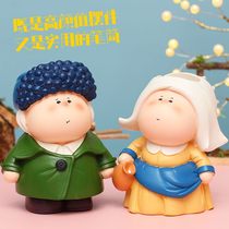 Eurostyle light lavish creative month Half artist pen holder office desktop accommodating cute paparazzi birthday present