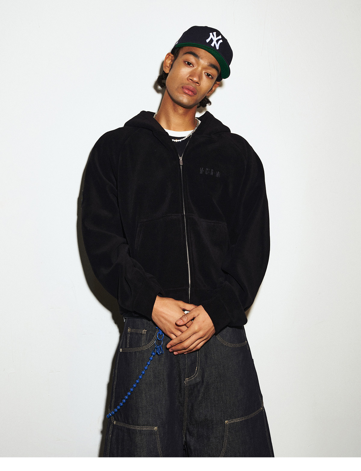 MEDM Fleece Zip-Up Hoodie and Drawstring Pants
