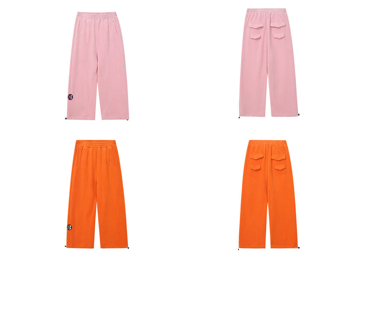 MEDM Fleece Zip-Up Hoodie and Drawstring Pants