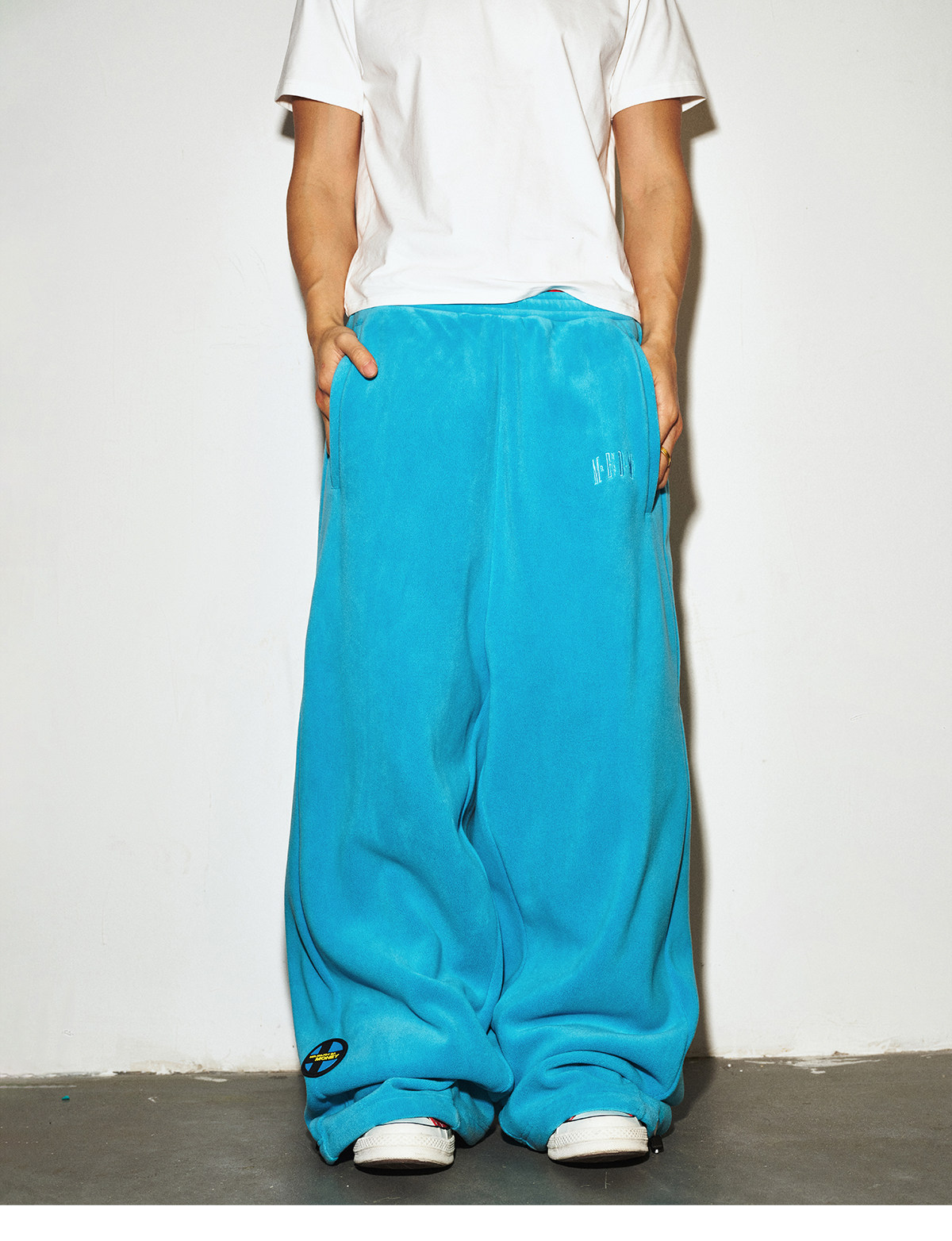 MEDM Fleece Zip-Up Hoodie and Drawstring Pants