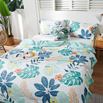 Summer washed cotton summer cool quilt soybean fiber quilt double air-conditioning quilt machine washable student dormitory single spring and autumn quilt